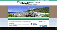 Desktop Screenshot of neumann-reisen.de